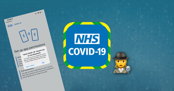 Staying alive: background tracing & the NHS COVID-19 app