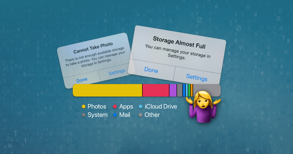 iPhone con la memoria piena? Come liberare spazio rimuovendo «Documenti e dati»