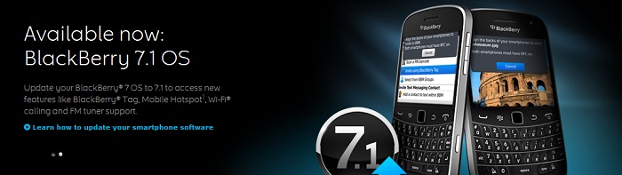 BlackBerry OS 7.1