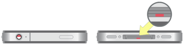 El indicador de contacto con líquidos del iPhone 4