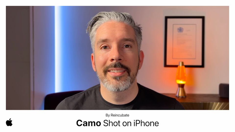 Shot on iPhone overlay
